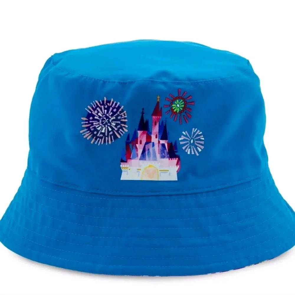 Disney Girl Vibrant Purple Character Bucket Hat